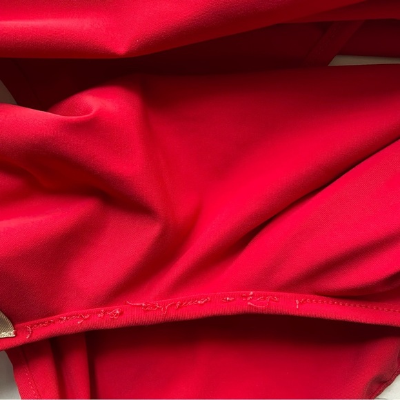 Burberrys Sport Red One Piece Swimsuit Size Small - Picture 8 of 8